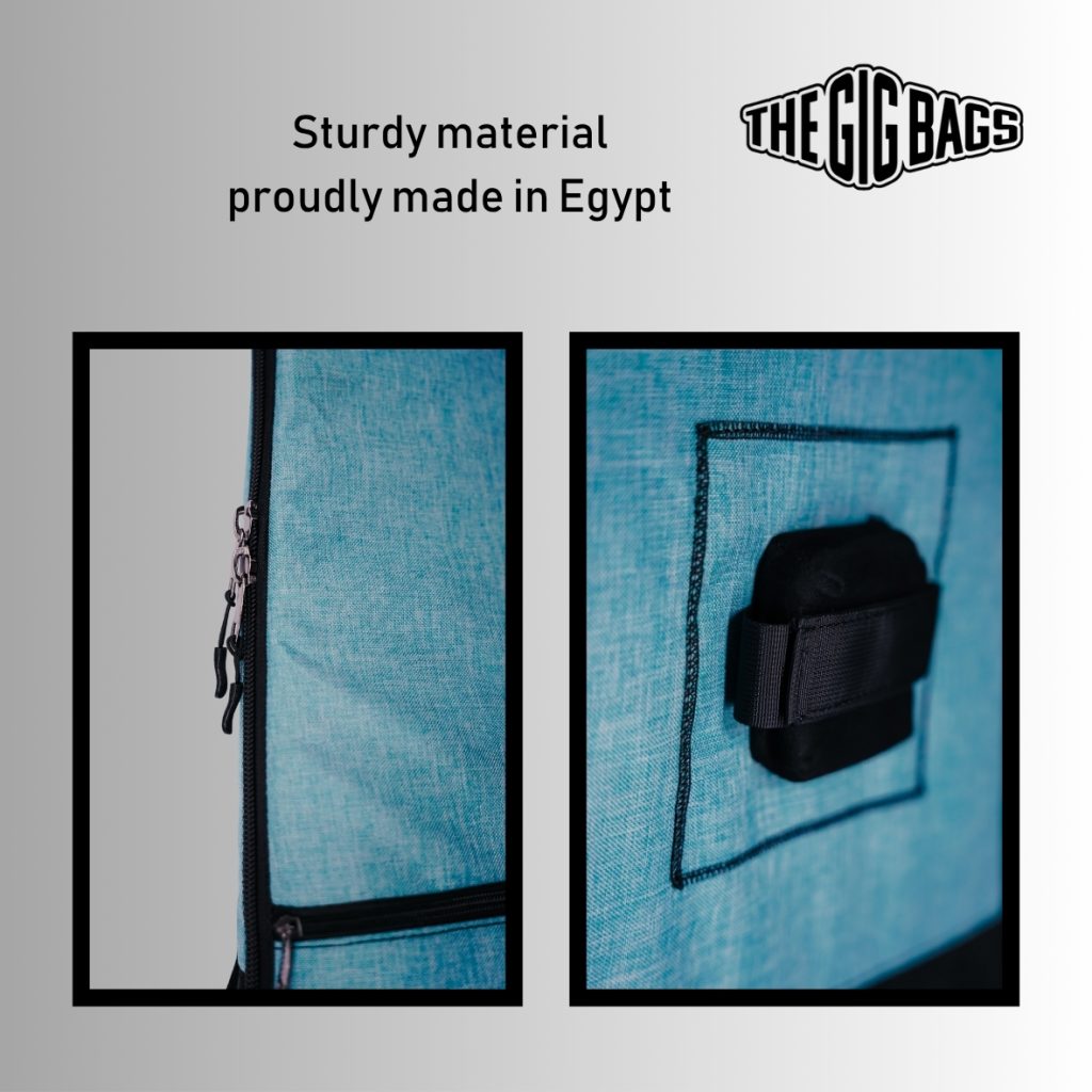 bass guitar soft case cairo turquoise bag