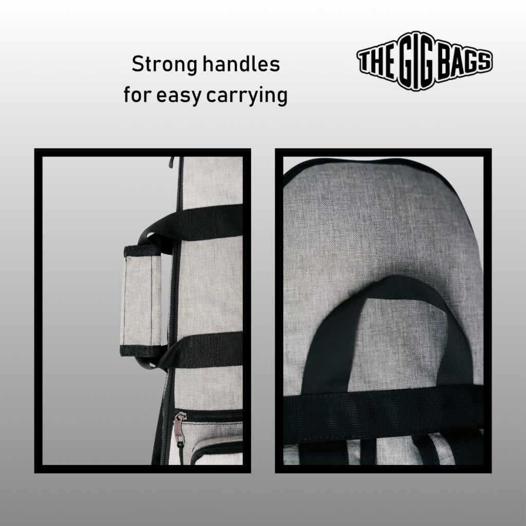 bass guitar softcase egypt gig bags grey