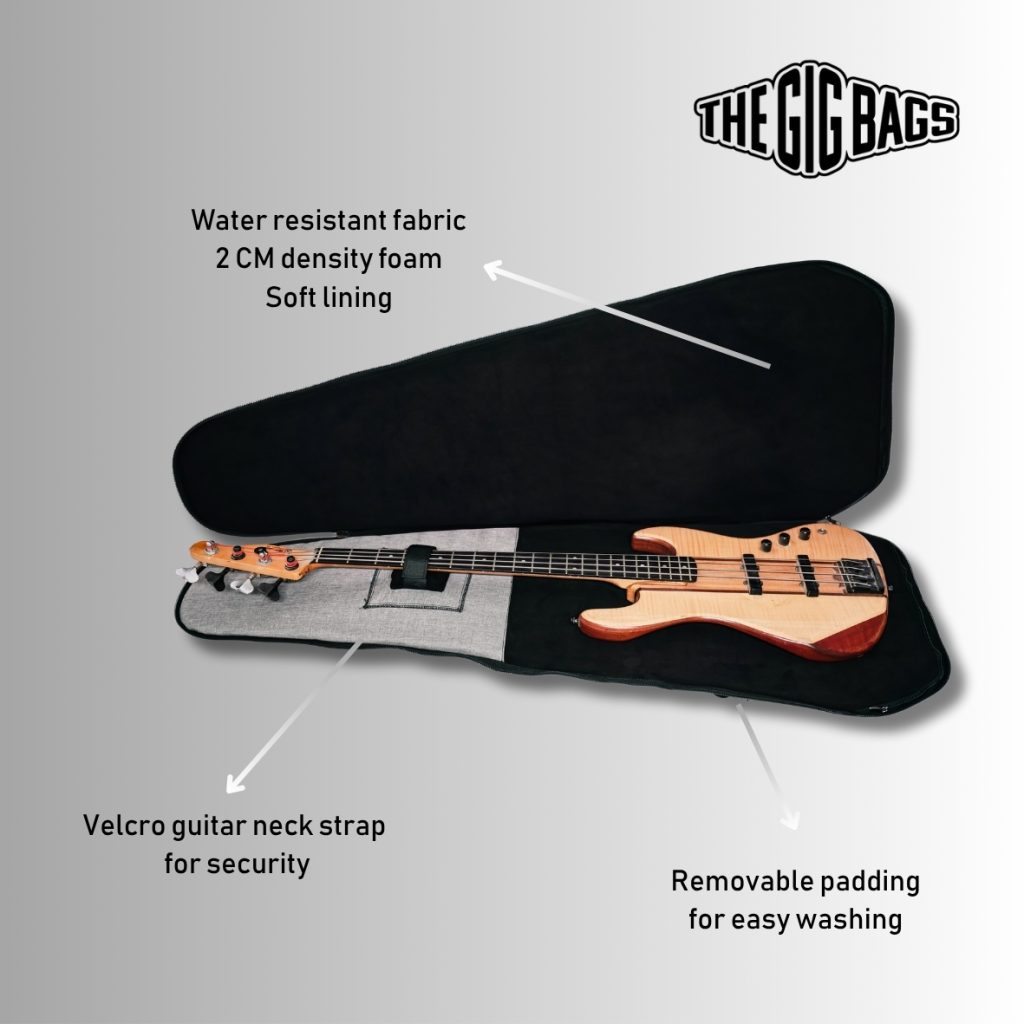bass soft case cairo light grey BASS guitar bag