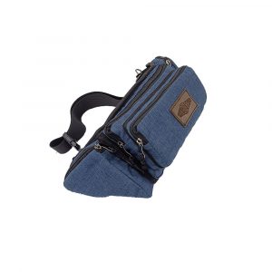 dark blue fanny bag 5 pockets