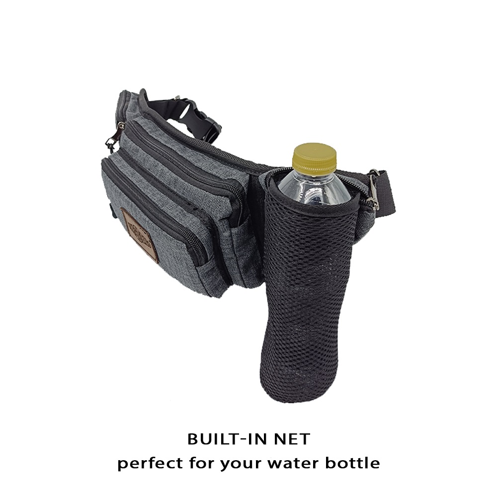 waist purse grey bottle holder the gig bags