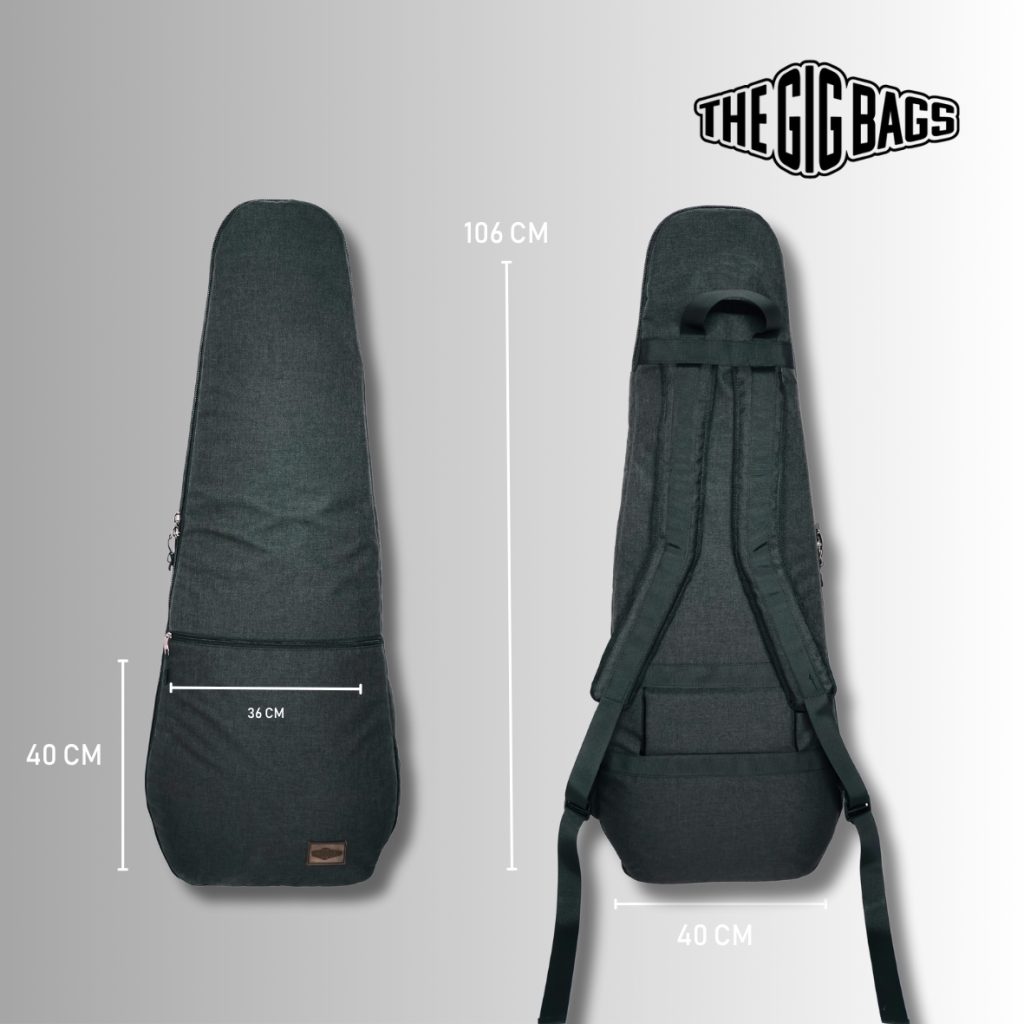 guitar bag 1pocket olive green cases for guitars