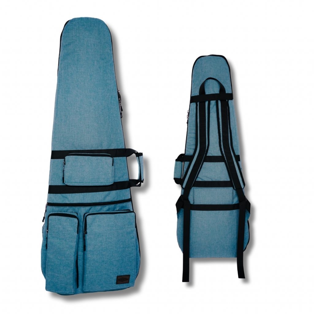 light blue bass guitar bag elgouna egypt