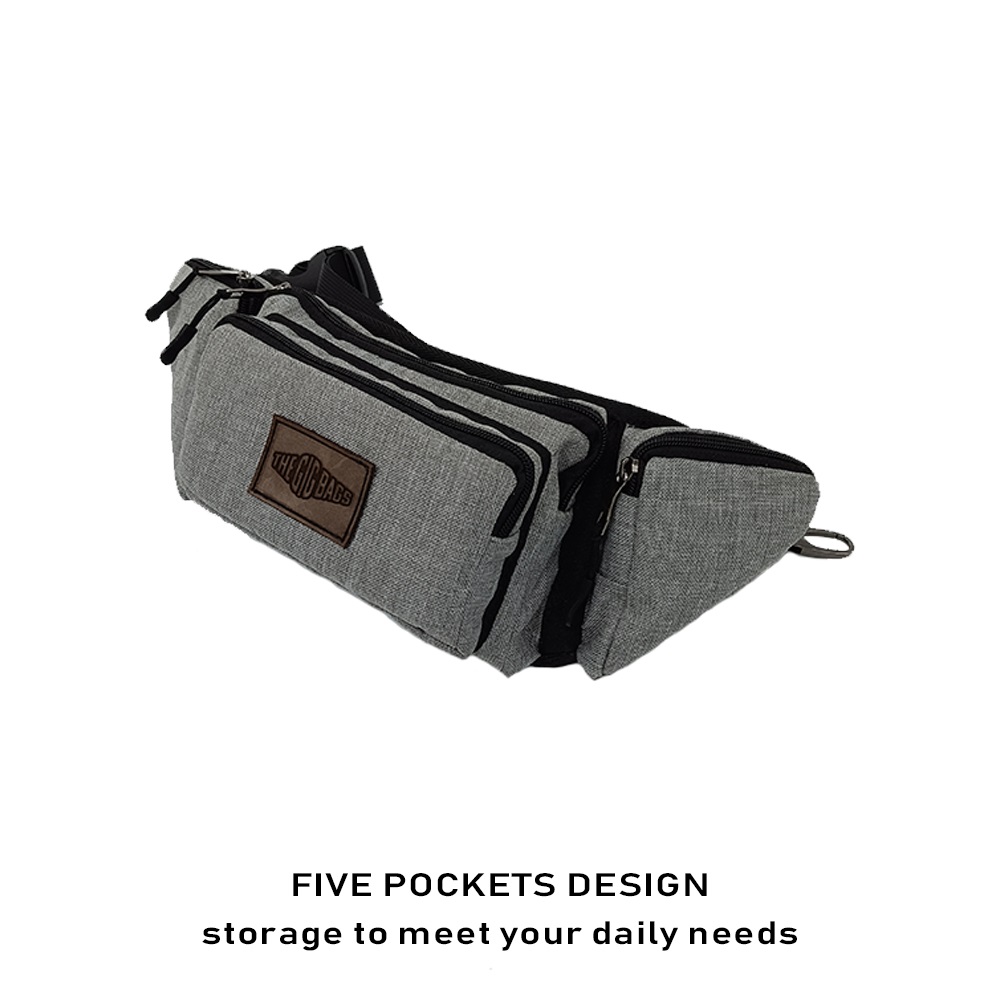 light grey fanny pack egypt gig bags