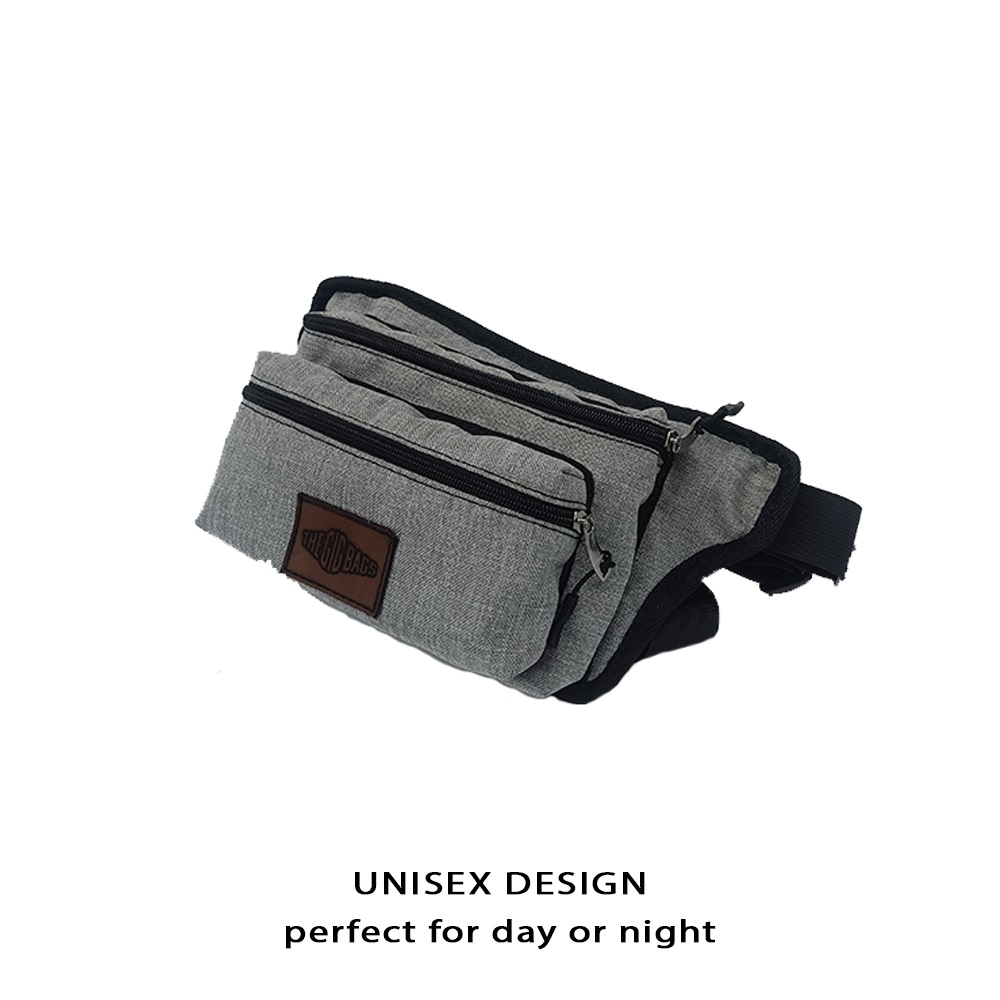 light grey waist bag the gig bags