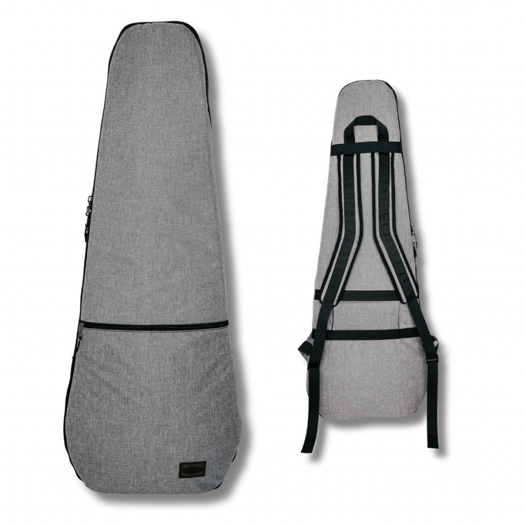bass guitar case soft padded egypt bags light grey