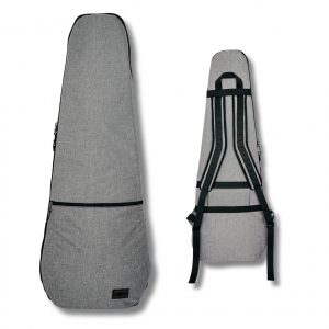 bass guitar case soft padded egypt bags light grey