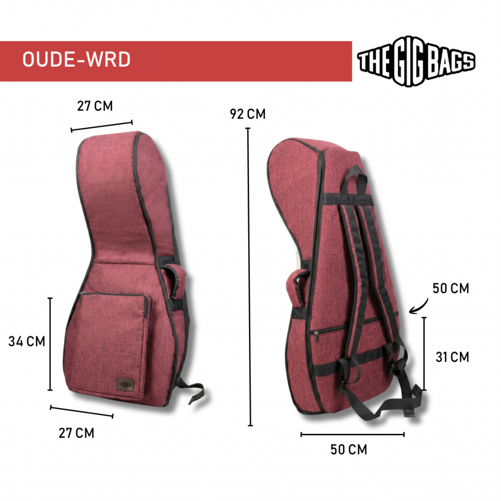 electric oud case el gouna red bag